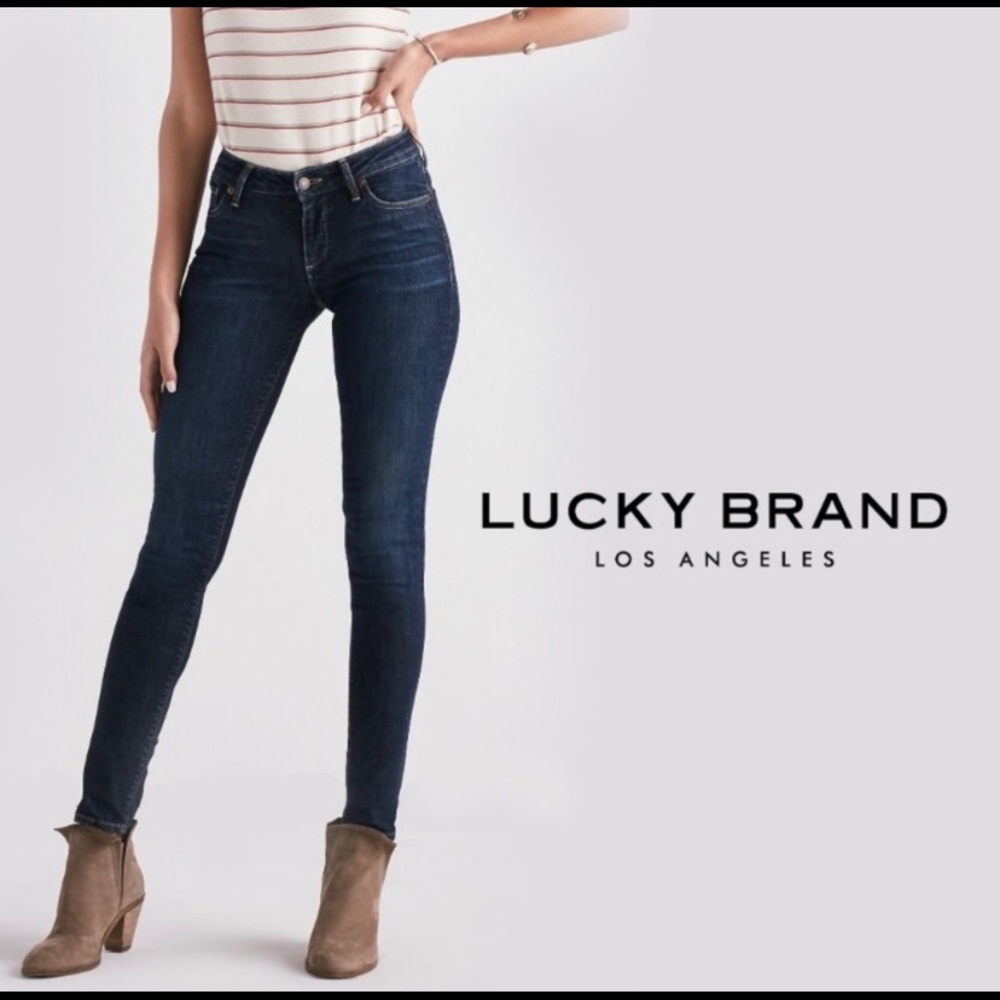 Lucky Brand Sasha Super Skinny Jeans